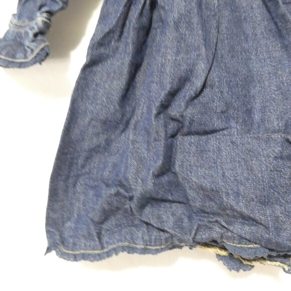BABY GAP - Infant | 18-24 months | Baby Girl Denim Dress | Snap Button Front - Picture 12 of 14